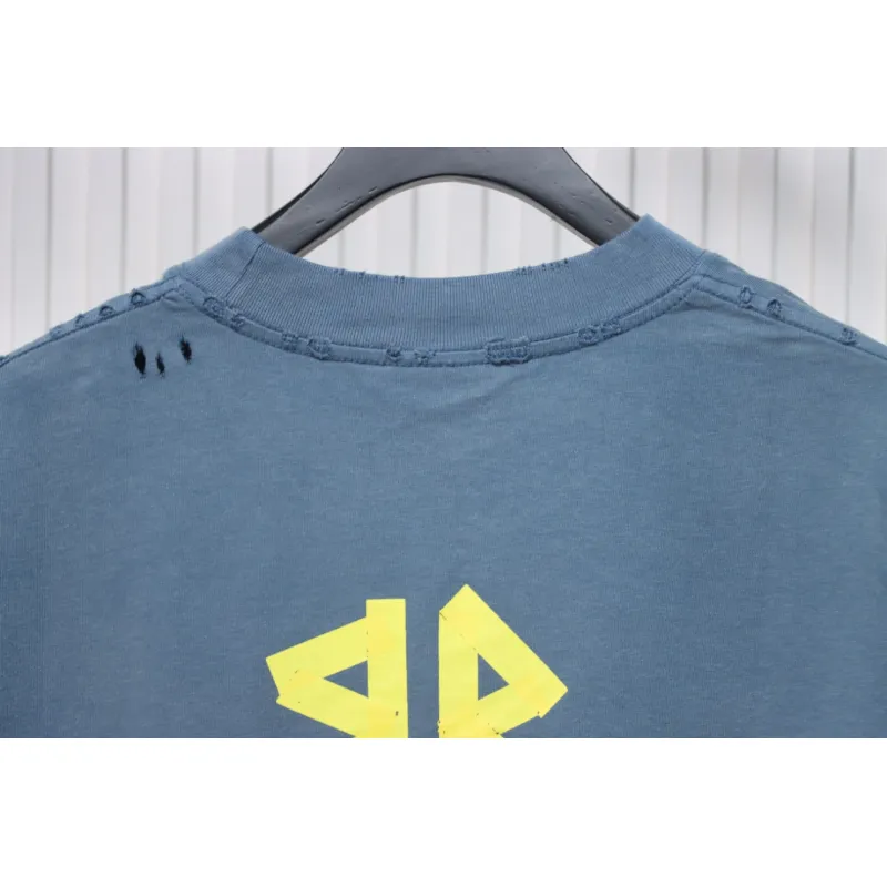 Balenciaga Masking Tape T-shirt Blue
