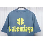 Balenciaga Masking Tape T-shirt Blue