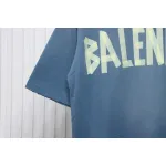 Balenciaga Masking Tape T-shirt Blue
