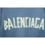 Balenciaga Masking Tape T-shirt Blue
