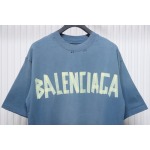 Balenciaga Masking Tape T-shirt Blue