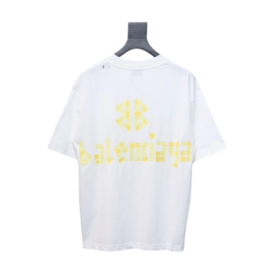 Balenciaga Masking Tape T-shirt White 02