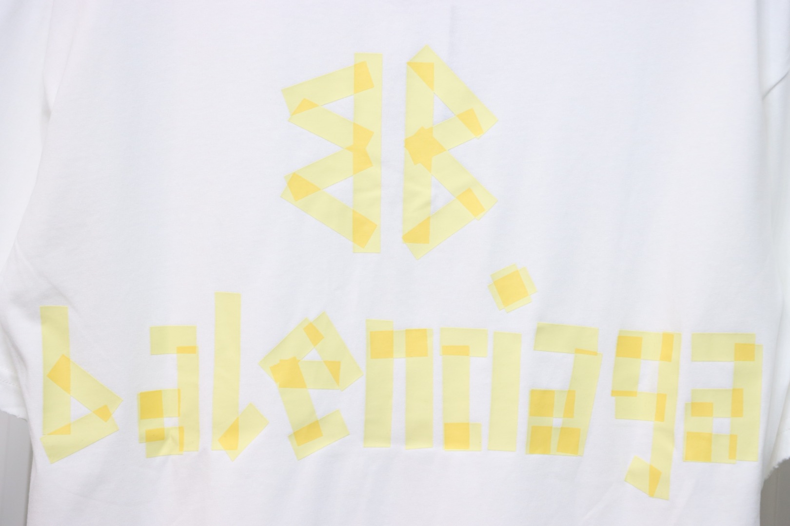 Balenciaga Masking Tape T-shirt White