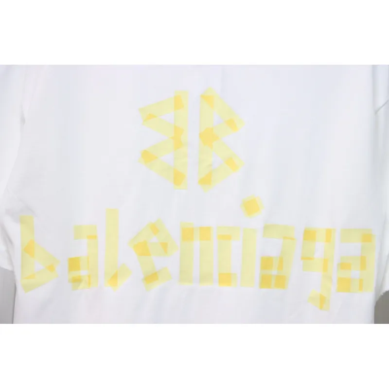Balenciaga Masking Tape T-shirt White