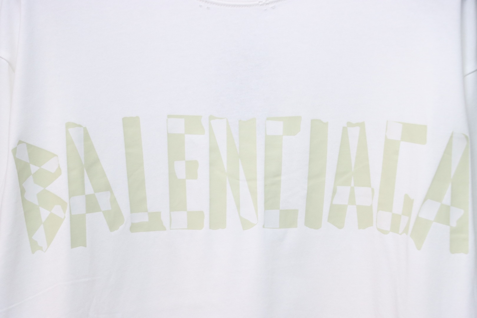 Balenciaga Masking Tape T-shirt White