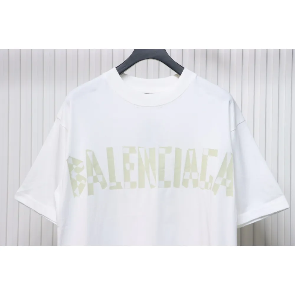 Balenciaga Masking Tape T-shirt White
