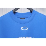 Balenciaga New Embroidered Size 01 Basketball T-shirt Blue