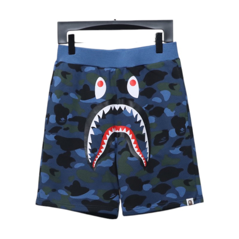 BAPE Camouflage Shark Mouth Shorts CK319