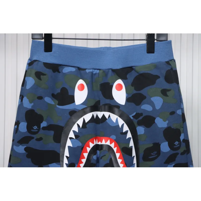 BAPE Camouflage Shark Mouth Shorts CK319