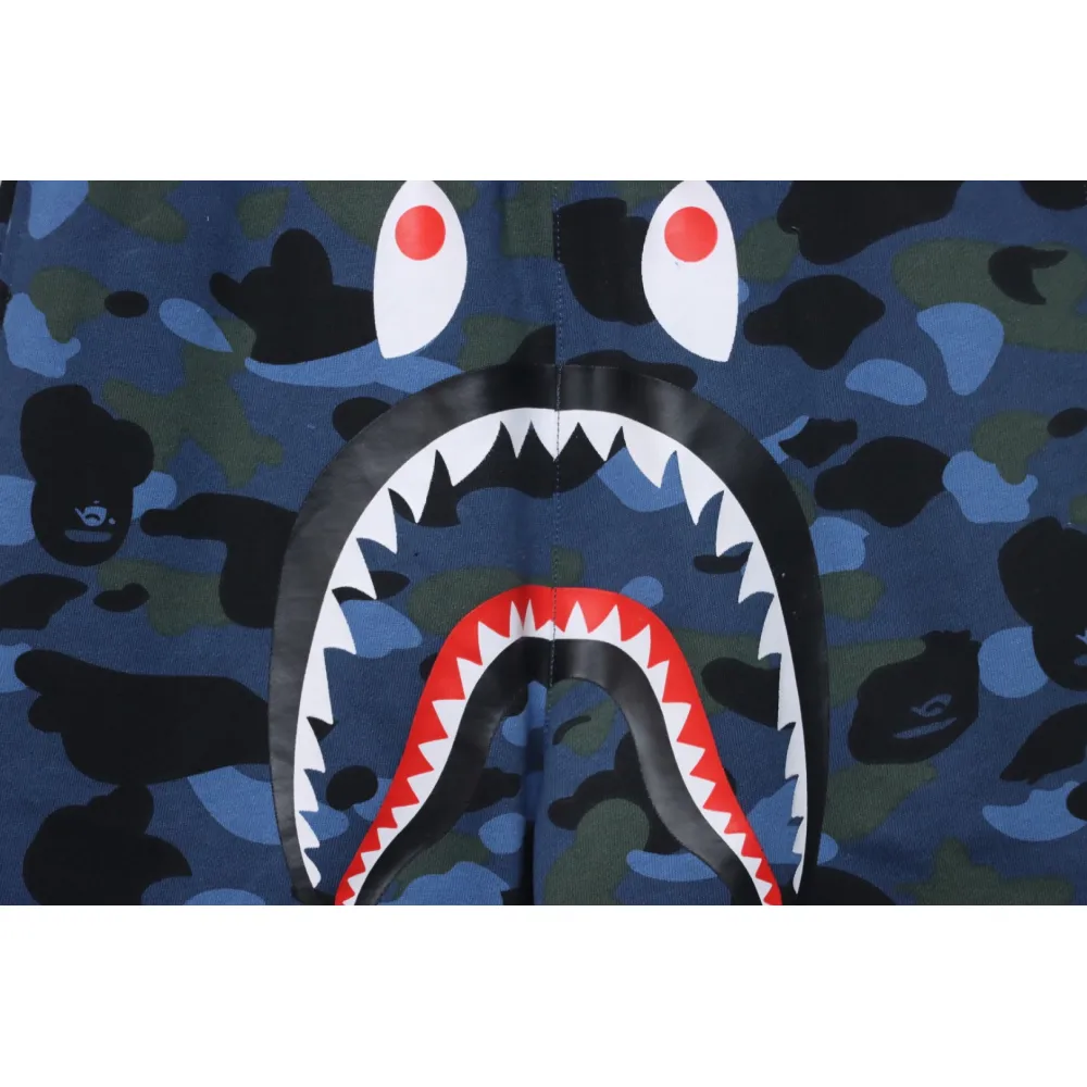 BAPE Camouflage Shark Mouth Shorts CK319