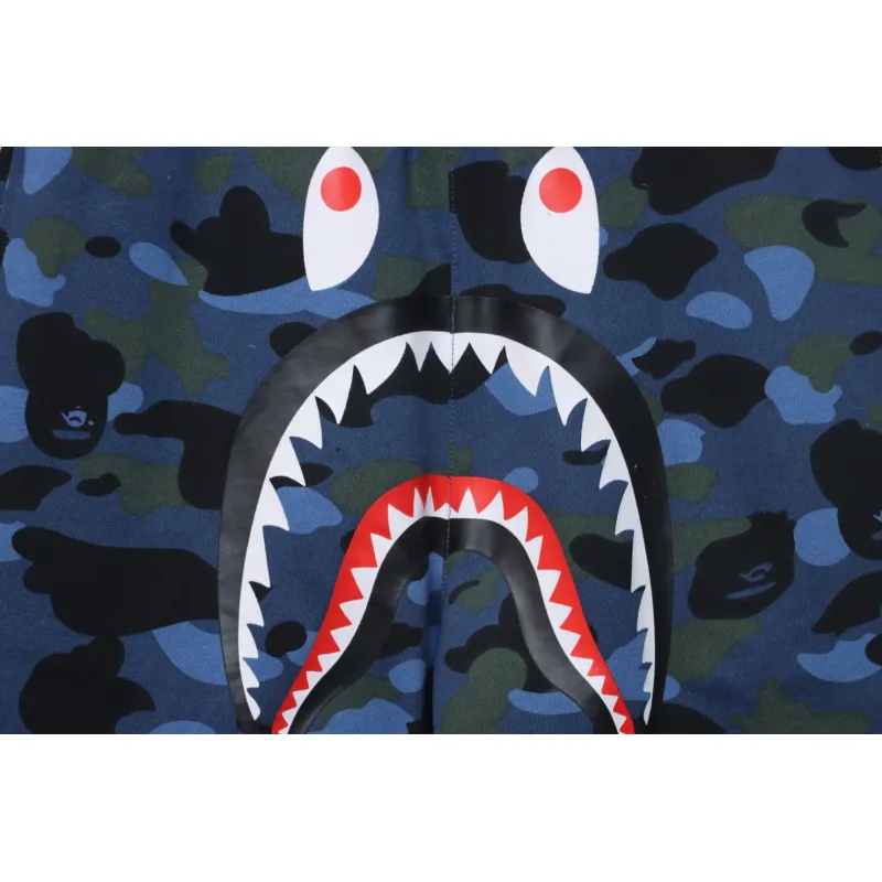 BAPE Camouflage Shark Mouth Shorts CK319