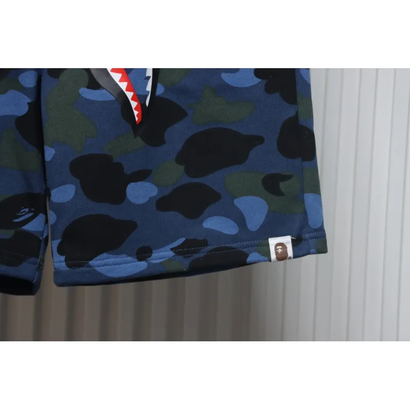 BAPE Camouflage Shark Mouth Shorts CK319