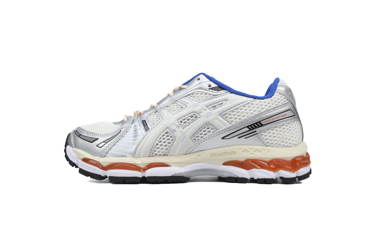 Asics Ronnie Fieg x Gel Kayano 12.1 'Cream Blue Orange' 1203A555-101