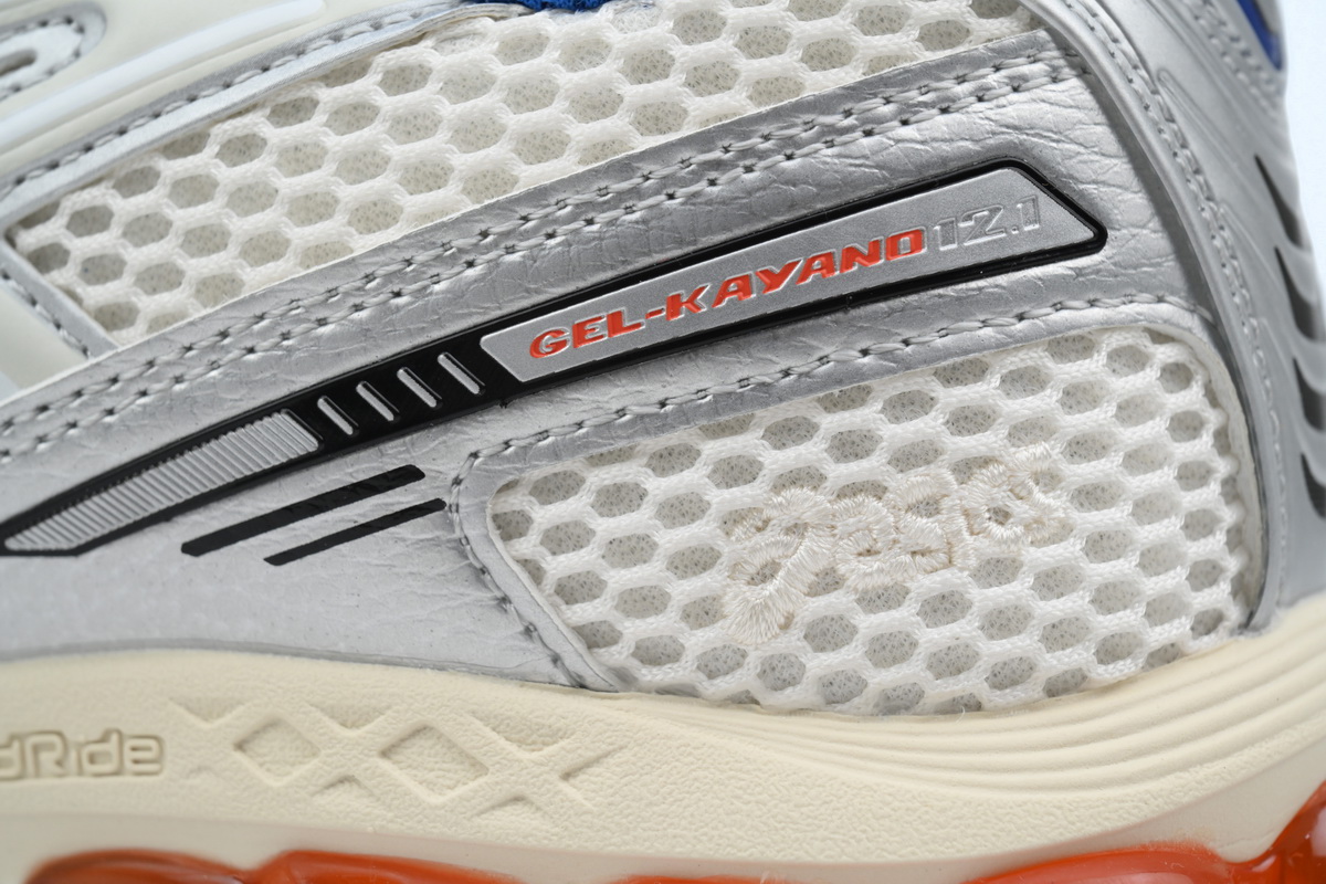 Asics Ronnie Fieg x Gel Kayano 12.1 'Cream Blue Orange' 1203A555-101