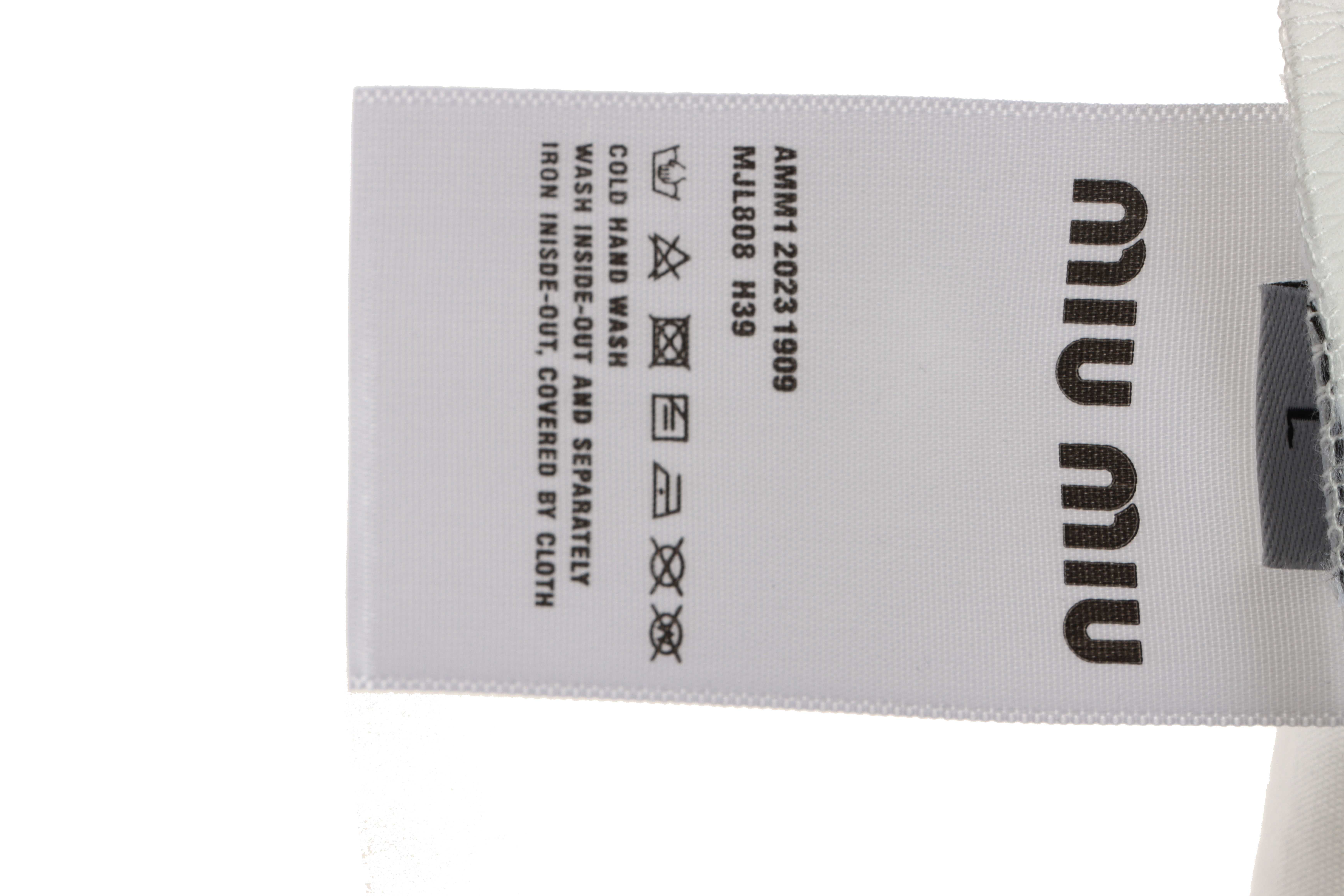 Miumiu Basic Short Sleeved