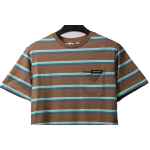 Miumiu Leather Label Pocket Knitted Short Sleeves