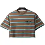 Miumiu Leather Label Pocket Knitted Short Sleeves