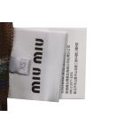 Miumiu Leather Label Pocket Knitted Short Sleeves