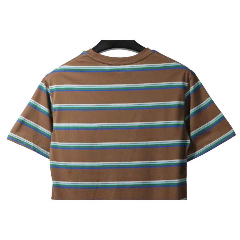 Miumiu Leather Label Pocket Knitted Short Sleeves