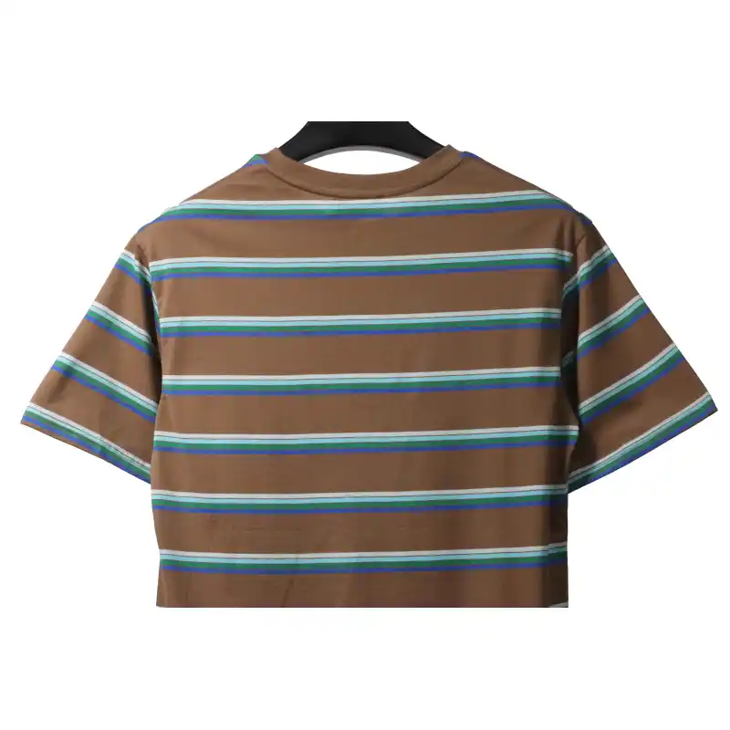 Miumiu Leather Label Pocket Knitted Short Sleeves