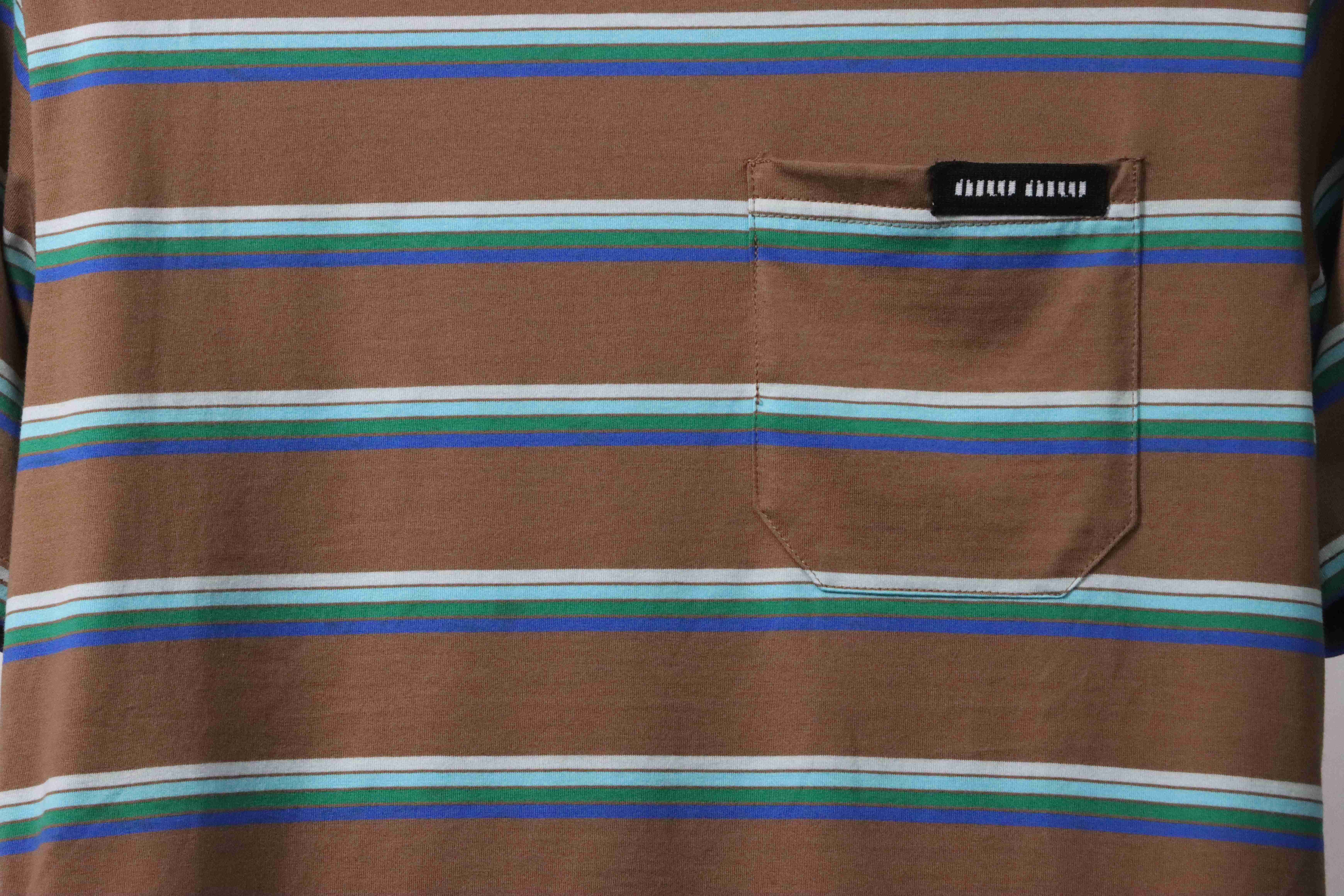 Miumiu Leather Label Pocket Knitted Short Sleeves