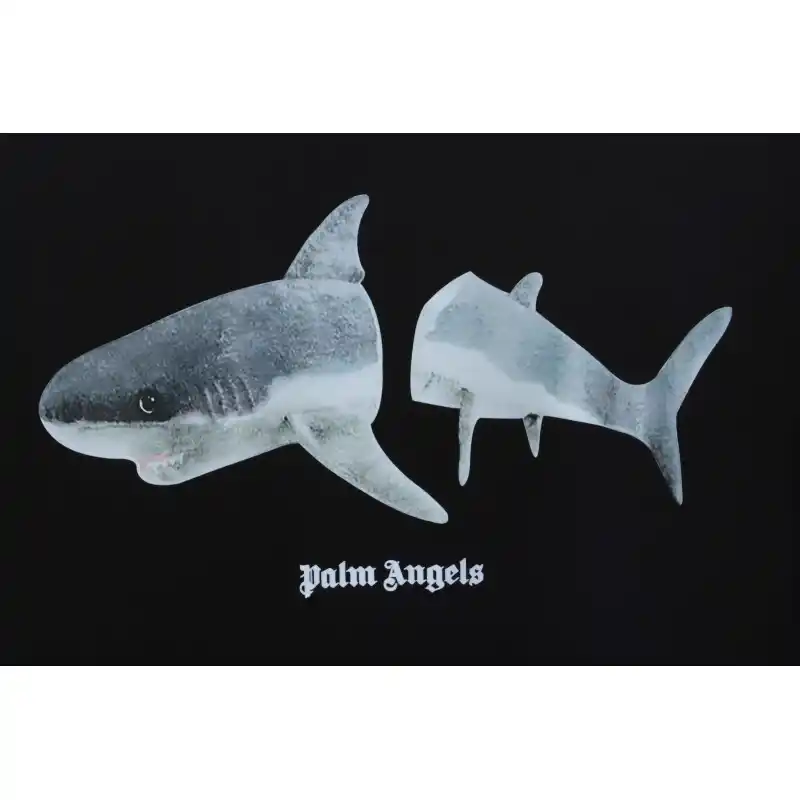Palm Angels Broken Tail Shark T-shirt