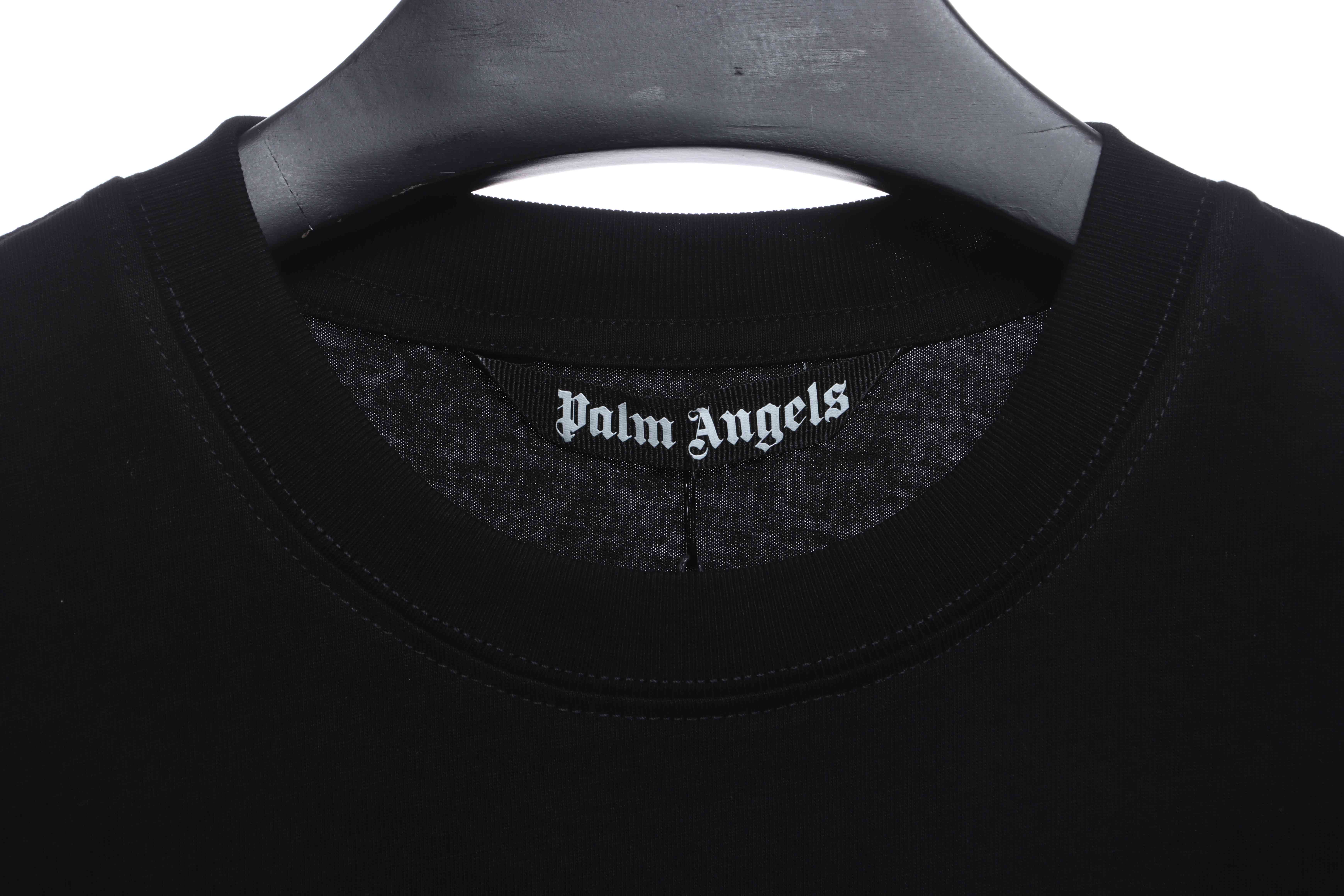 Palm Angels Broken Tail Shark T-shirt