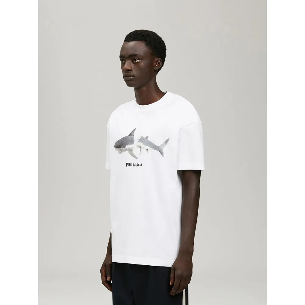 Palm Angels Broken Tail Shark T-shirt