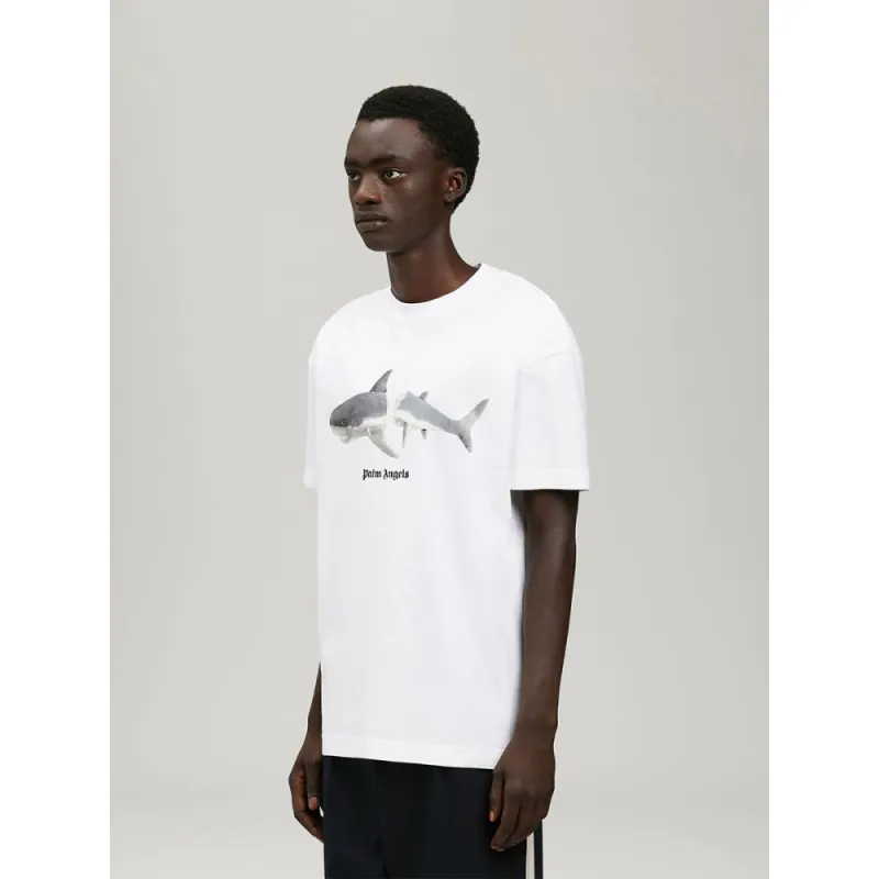Palm Angels Broken Tail Shark T-shirt
