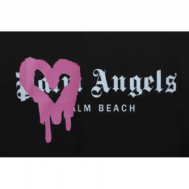 Palm Angels Heart Spray Painted T-shirt