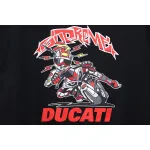 SUPREME X DUCATI Motorcycle People Printed T-shirt WSY2002024009