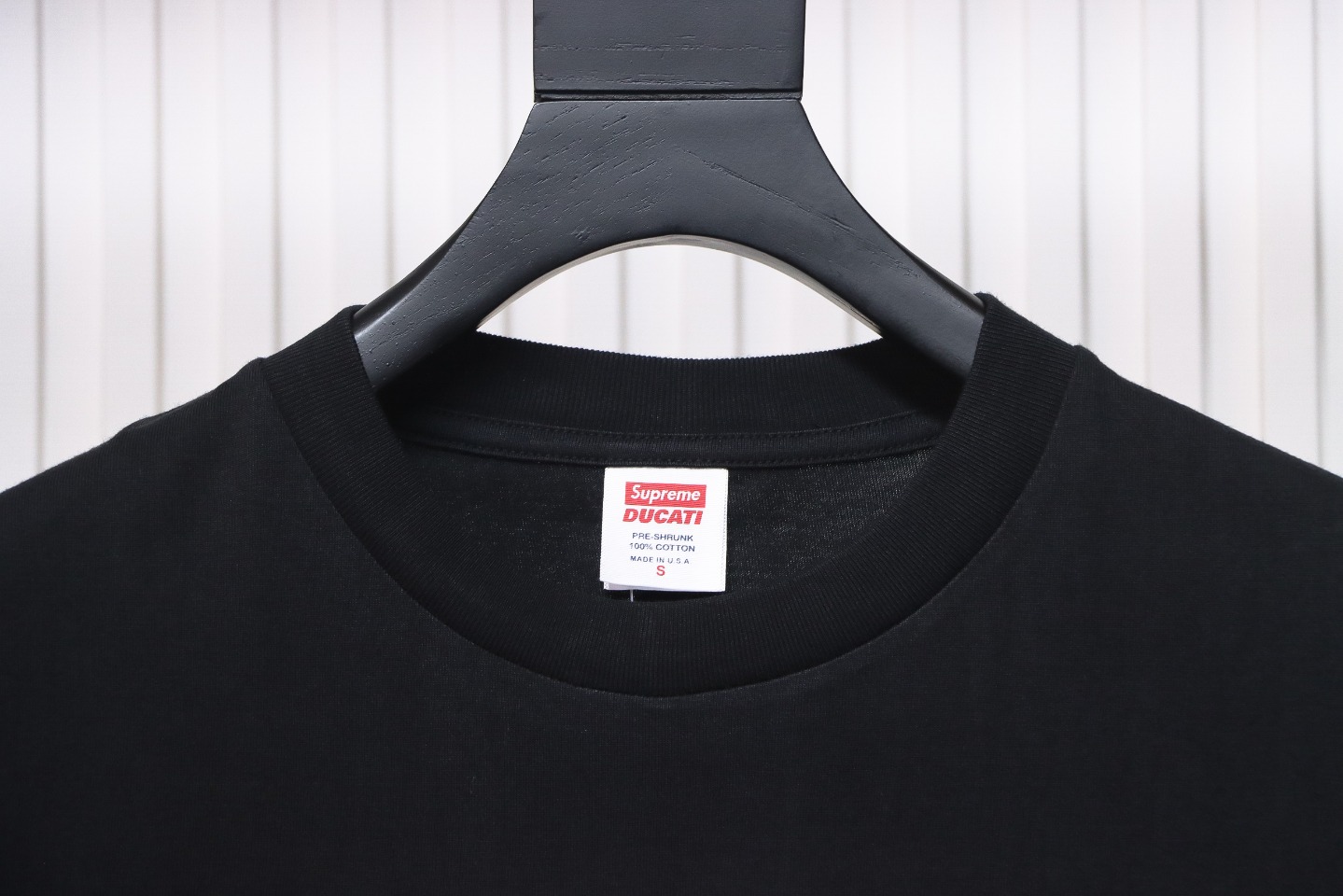 SUPREME X DUCATI Motorcycle People Printed T-shirt WSY2002024009