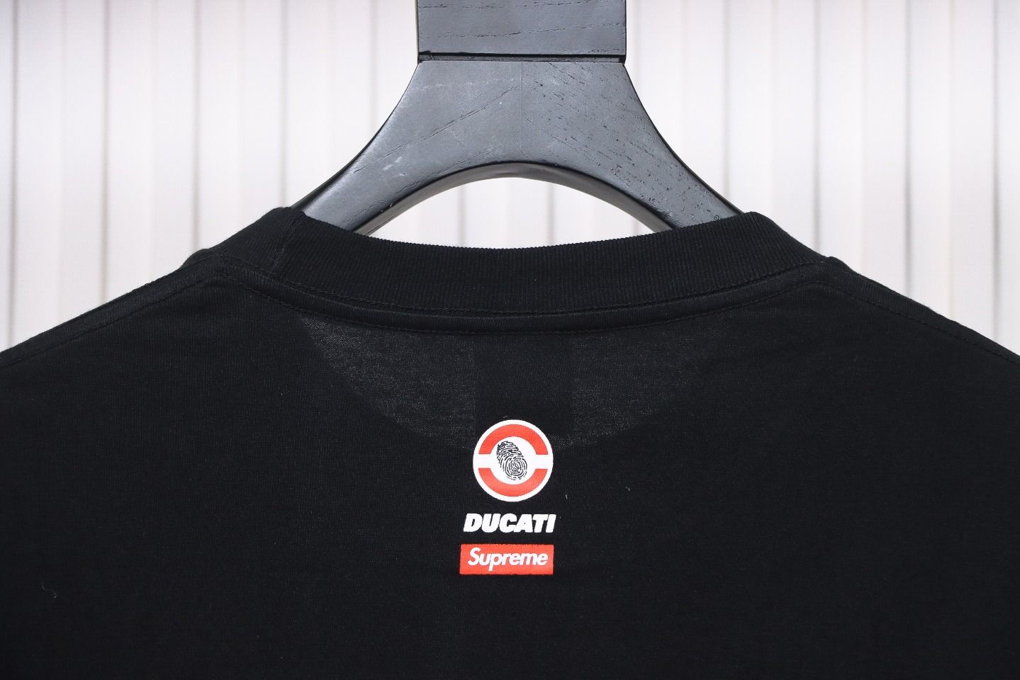 SUPREME X DUCATI Motorcycle People Printed T-shirt WSY2002024009