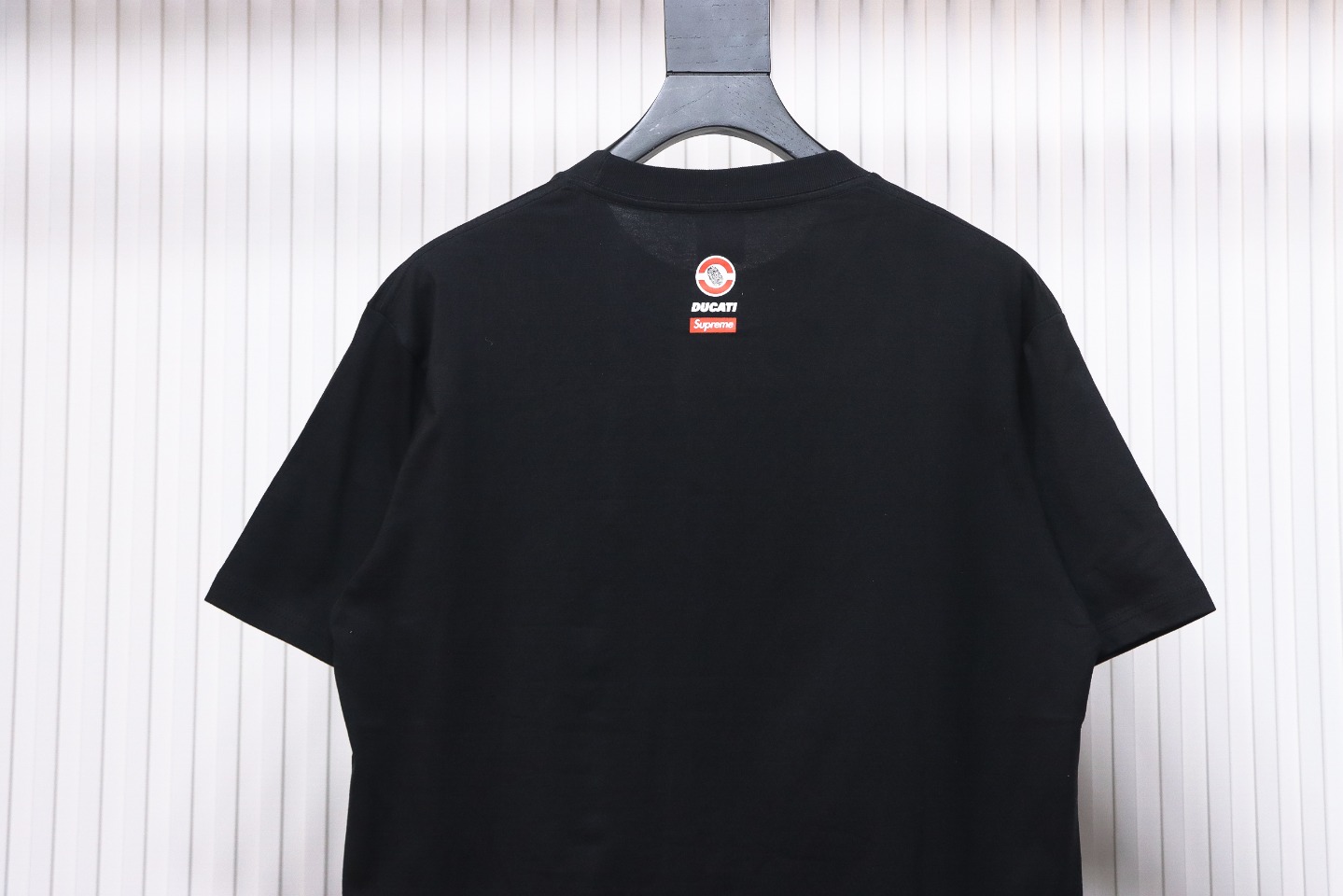 SUPREME X DUCATI Motorcycle People Printed T-shirt WSY2002024009