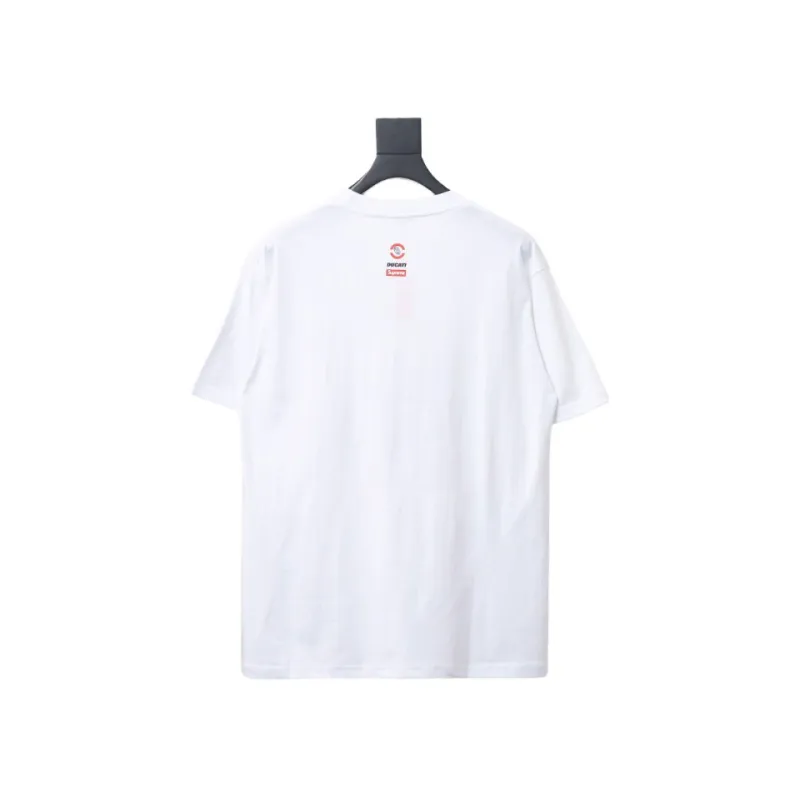 SUPREME X DUCATI Motorcycle People Printed T-shirt WSY2002024009