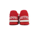 Louis Vuitton Lv Trainer Sneaker Rose Red