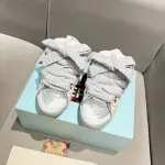 Lanvin Curb Sneaker White Grey Pale PB250110 FW SKDK02 DOTS P23