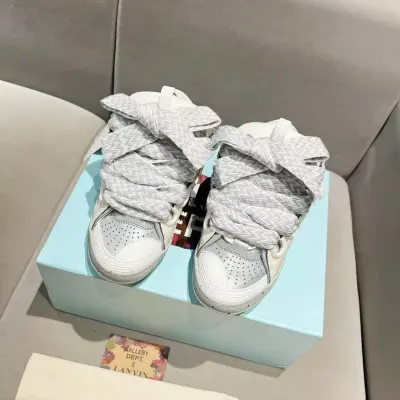 Lanvin Curb Sneaker White Grey Pale PB250110 FW SKDK02 DOTS P23 02