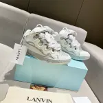 Lanvin Curb Sneaker White Grey Pale PB250110 FW SKDK02 DOTS P23