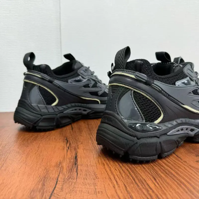 Off White Be Right Back Sneakers Full Black OWIA289C99FAB0011010