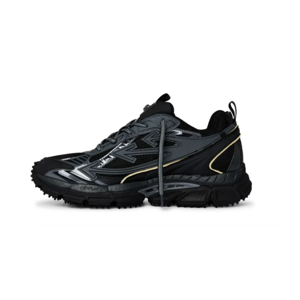 Off White Be Right Back Sneakers Full Black OWIA289C99FAB0011010