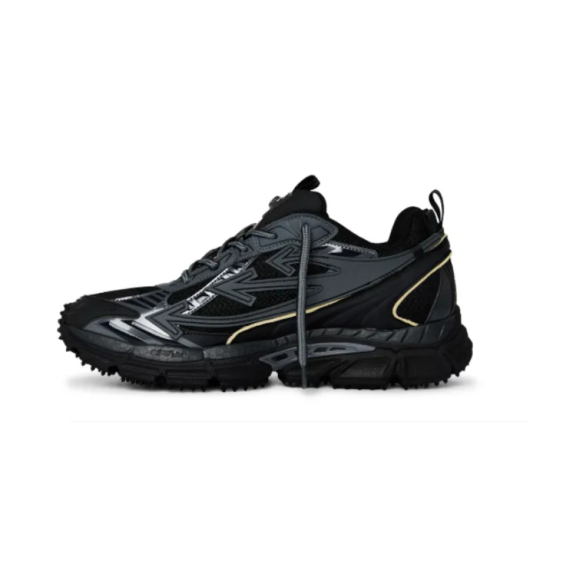 Off White Be Right Back Sneakers Full Black OWIA289C99FAB0011010