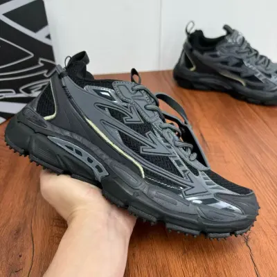Off White Be Right Back Sneakers Full Black OWIA289C99FAB0011010 02
