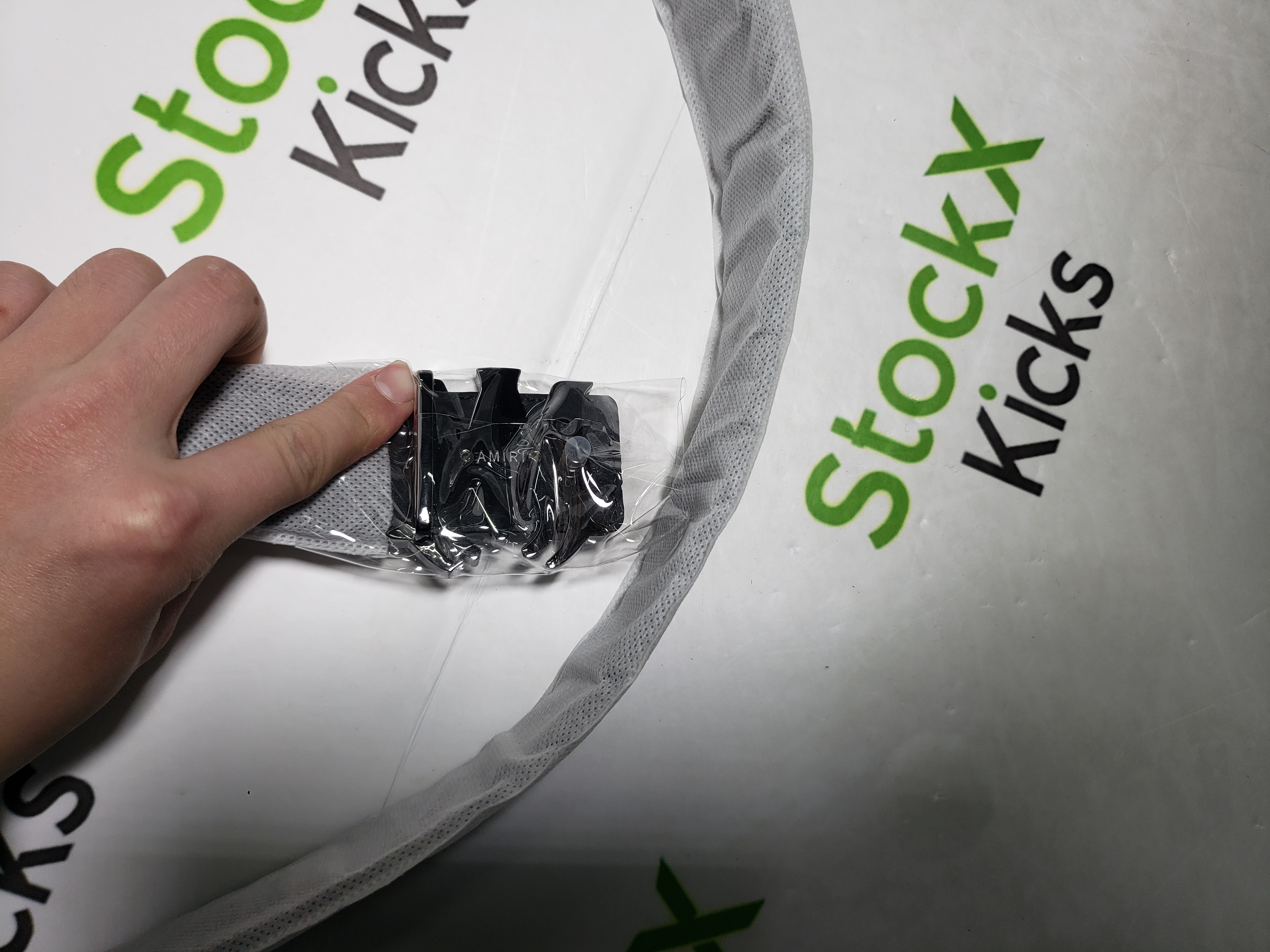 [Add One] Amiri 4cm MA Nappa Leather Belt Black CK PF23MAL002 001 BLAC