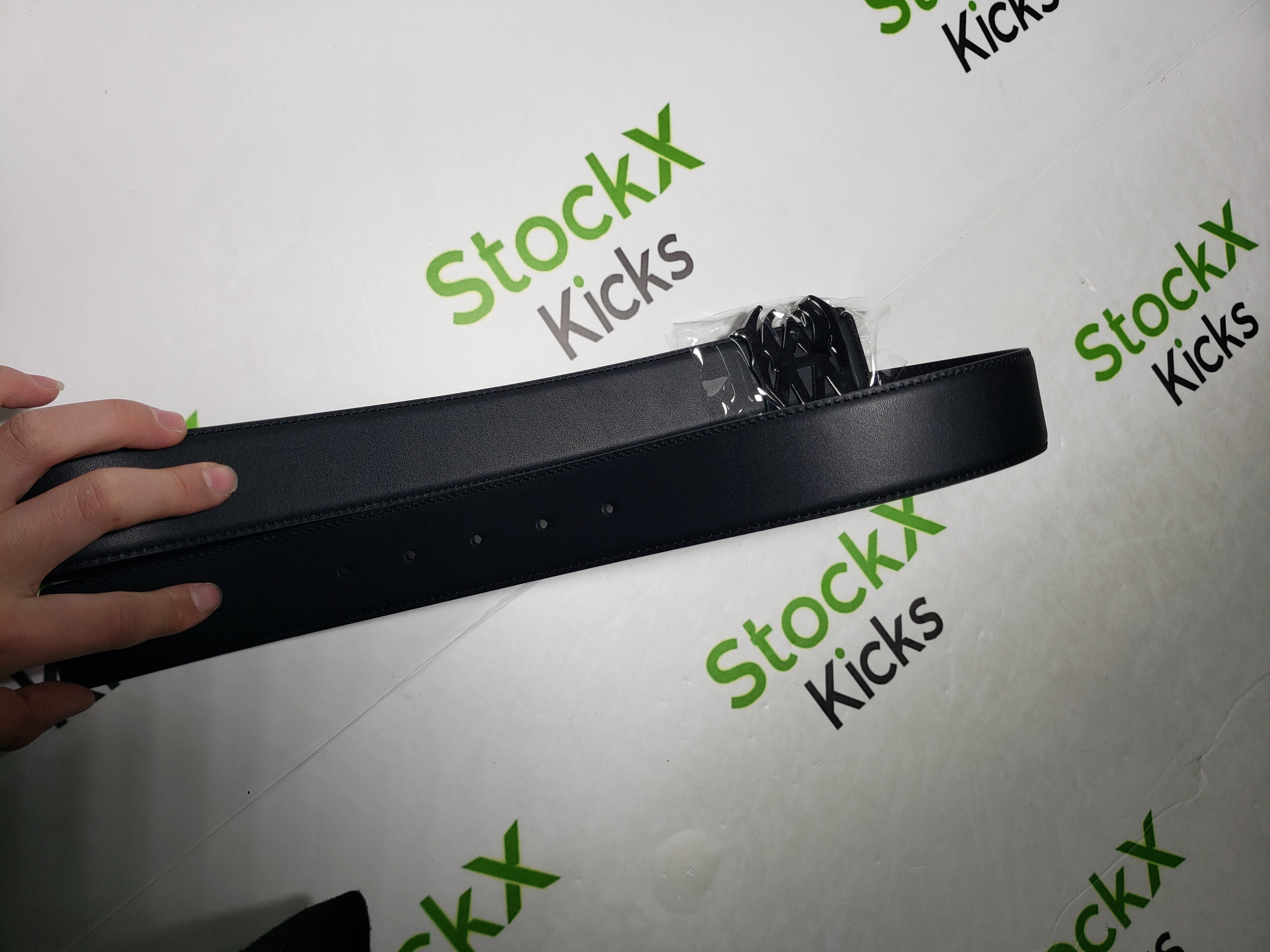 [Add One] Amiri 4cm MA Nappa Leather Belt Black CK PF23MAL002 001 BLAC