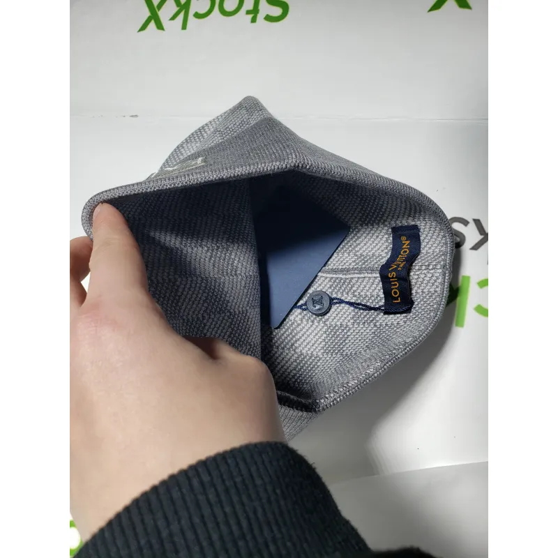 [Add One] LOUIS VUITTON Petit Damier Hat NM Grey