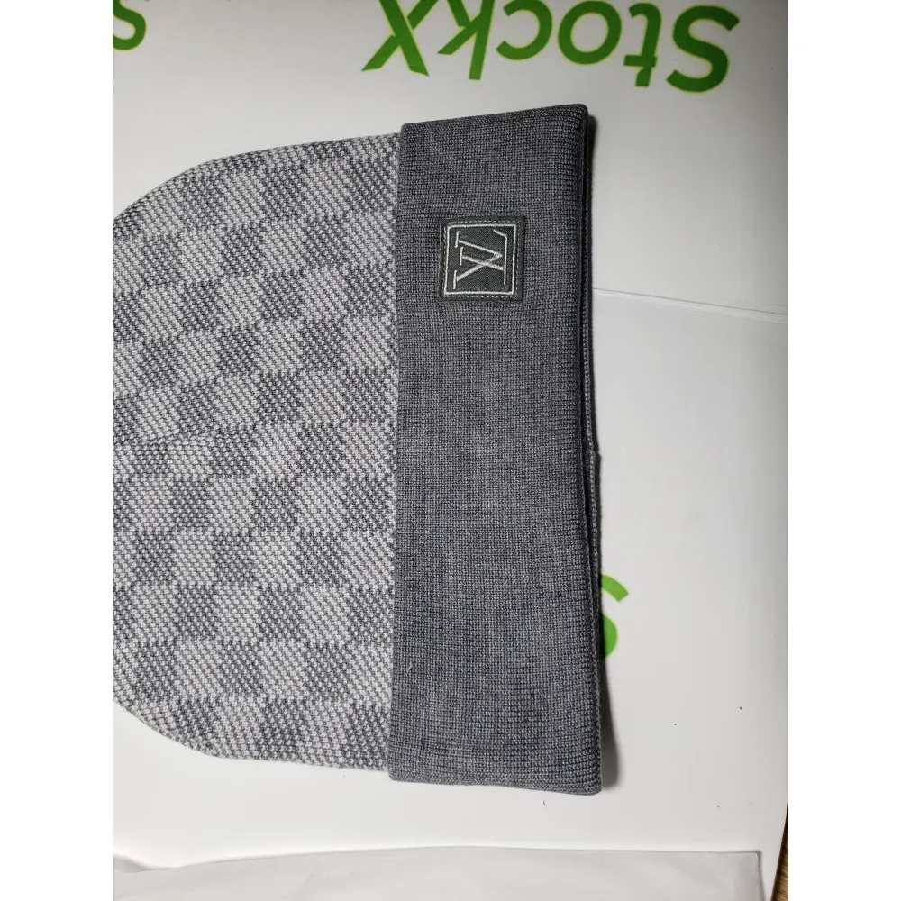[Add One] LOUIS VUITTON Petit Damier Hat NM Grey