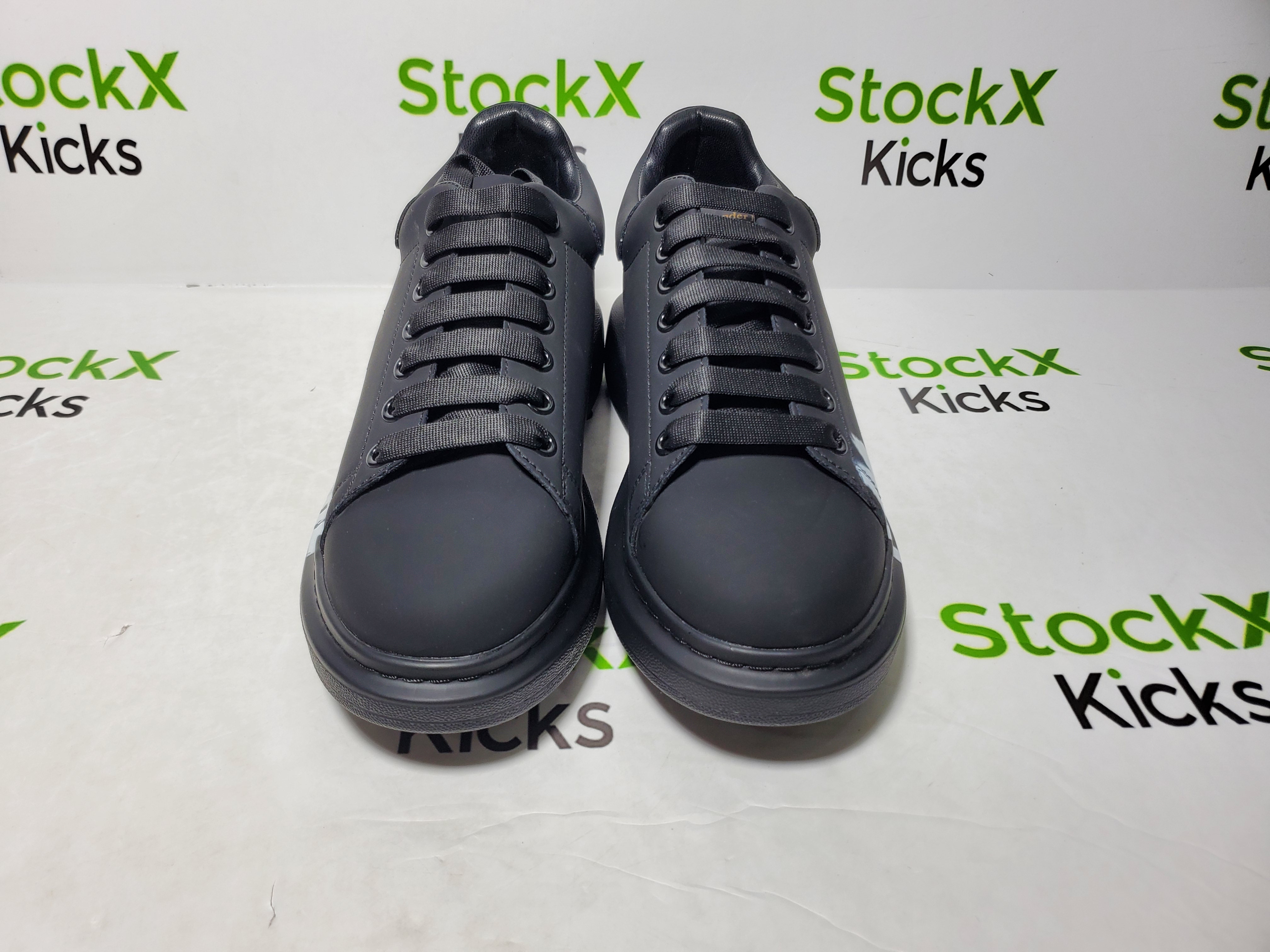 Alexander McQueen Oversized Graffiti Black