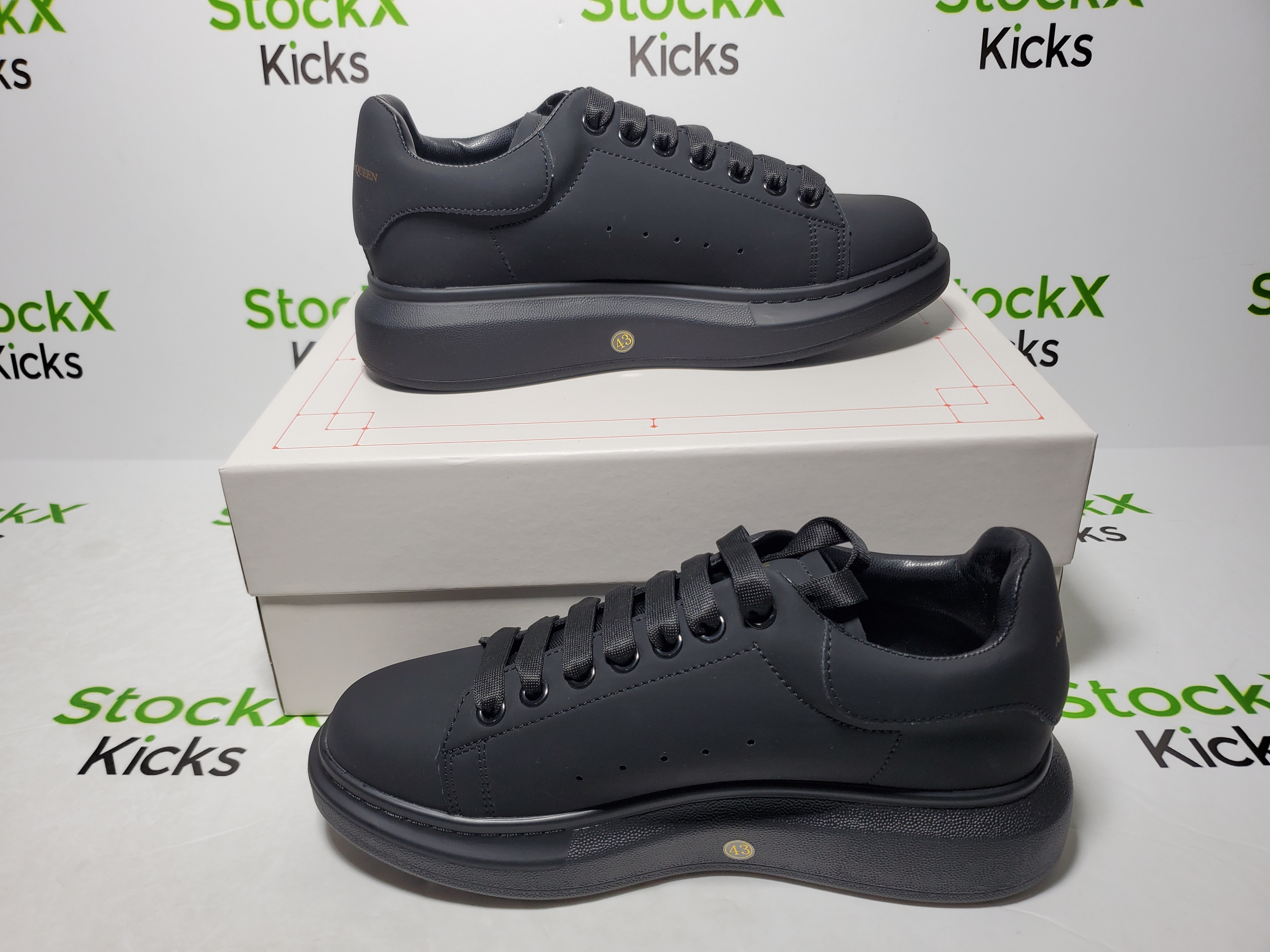 Alexander McQueen Oversized Graffiti Black