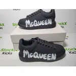Alexander McQueen Oversized Graffiti Black